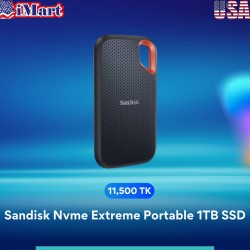 Sandisk Nvme Extreme Portable 1TB SSD
