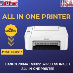 Canon TS3322 Wireless All In One Printer