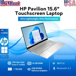 HP 15-cs3153cl Pavilion 15.6" Touchscreen Laptop - 10th Gen Intel Core i5, 12 gb Memory, 512gb SSD, Backlit keyboard