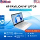 HP Pavilion 14 inch laptop.