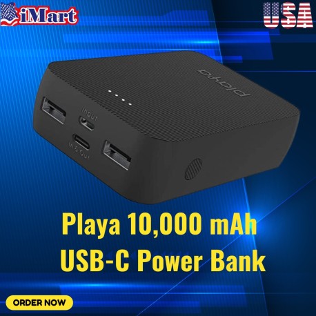 Playa 10,000 mAh USB-C Power Bank (1820ez)