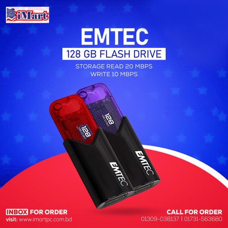 EMTEC 128 GB Flash Drive