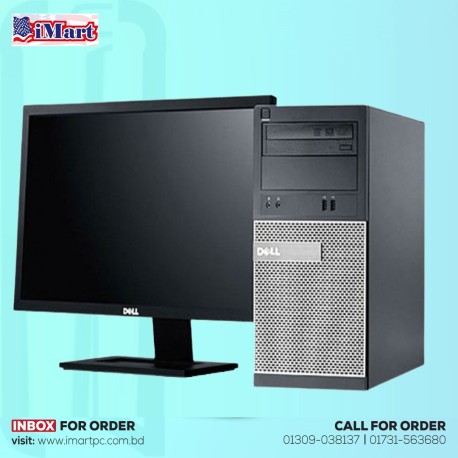 ELL DESKTOP OPTIPLEX 3010, CORE I3, 500GB HDD, 4GB DDR3, DVD-WRITER