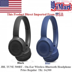 JBL TUNE 500BT - On-Ear Wireless Bluetooth Headphone