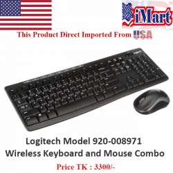 Logitech Wireless Keyboard and Mouse Combo Model 920-008971