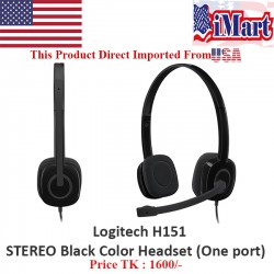 Logitech H151 STEREO Headset (One port)