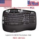 Logitech K350 COMFORT Wave Keyboard – Black