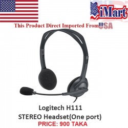 Logitech H111 STEREO Headset(One port)